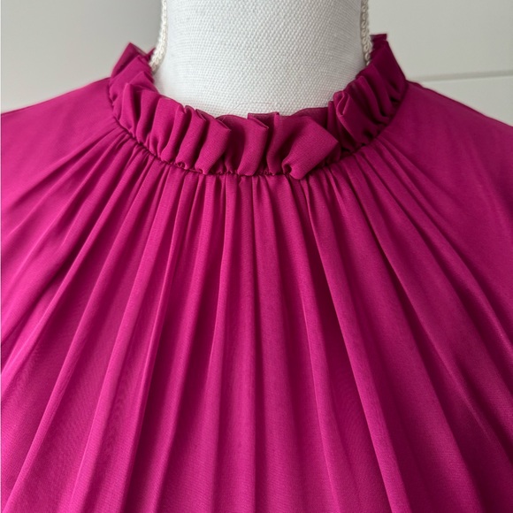 Mac Duggal Raspberry High Low Dress - Picture 4 of 9